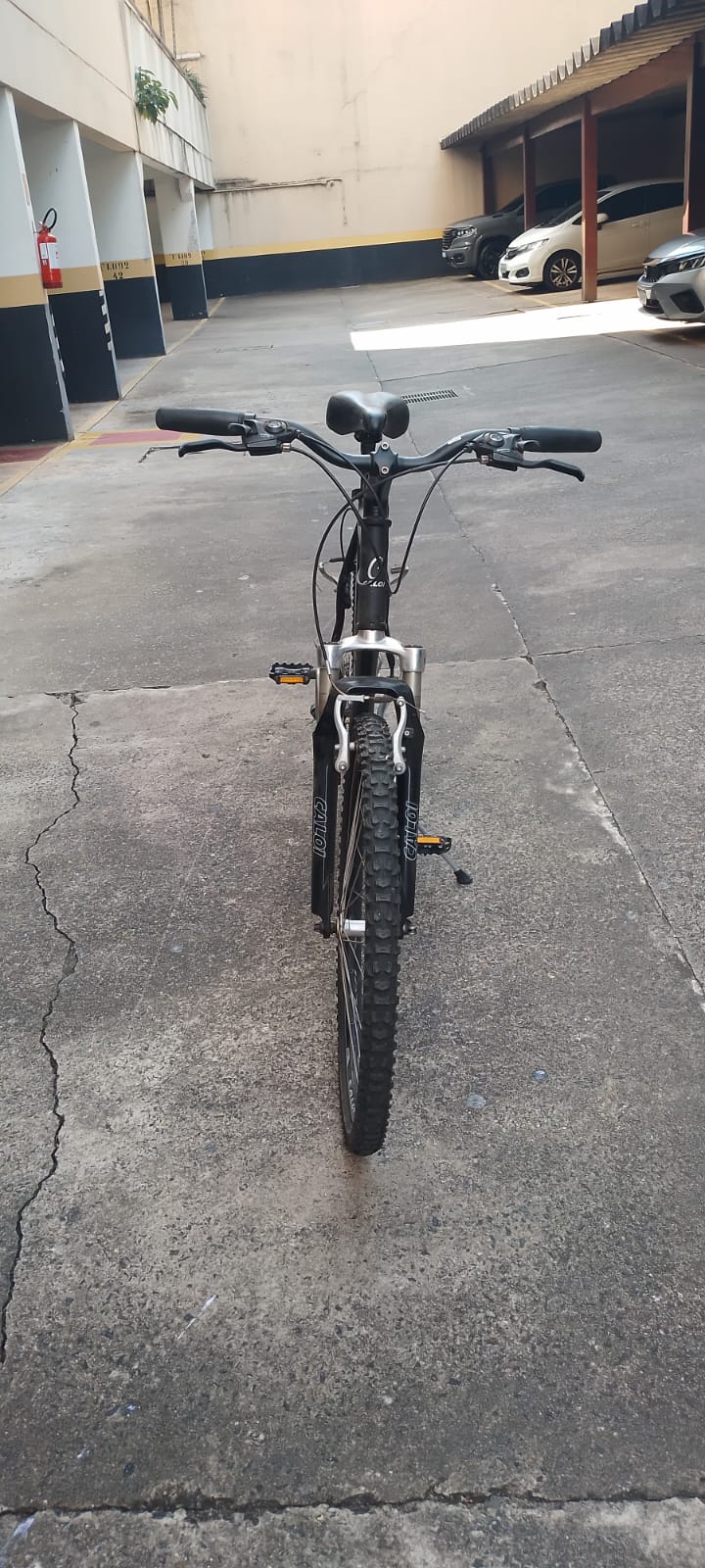 Bicicleta seminova da primeira campanha do Sementinha no Impacto no Controle
